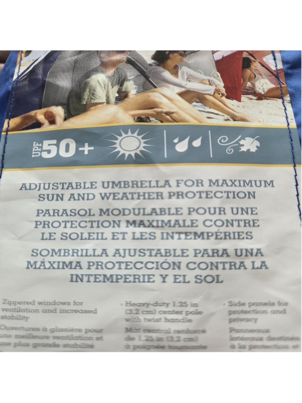 Sport-Brella Blue Premiere 8ft Umbrella Weather Protection - Picture 6 of 9